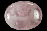 1.7" Polished Rose Quartz Pocket Stone  - Photo 3